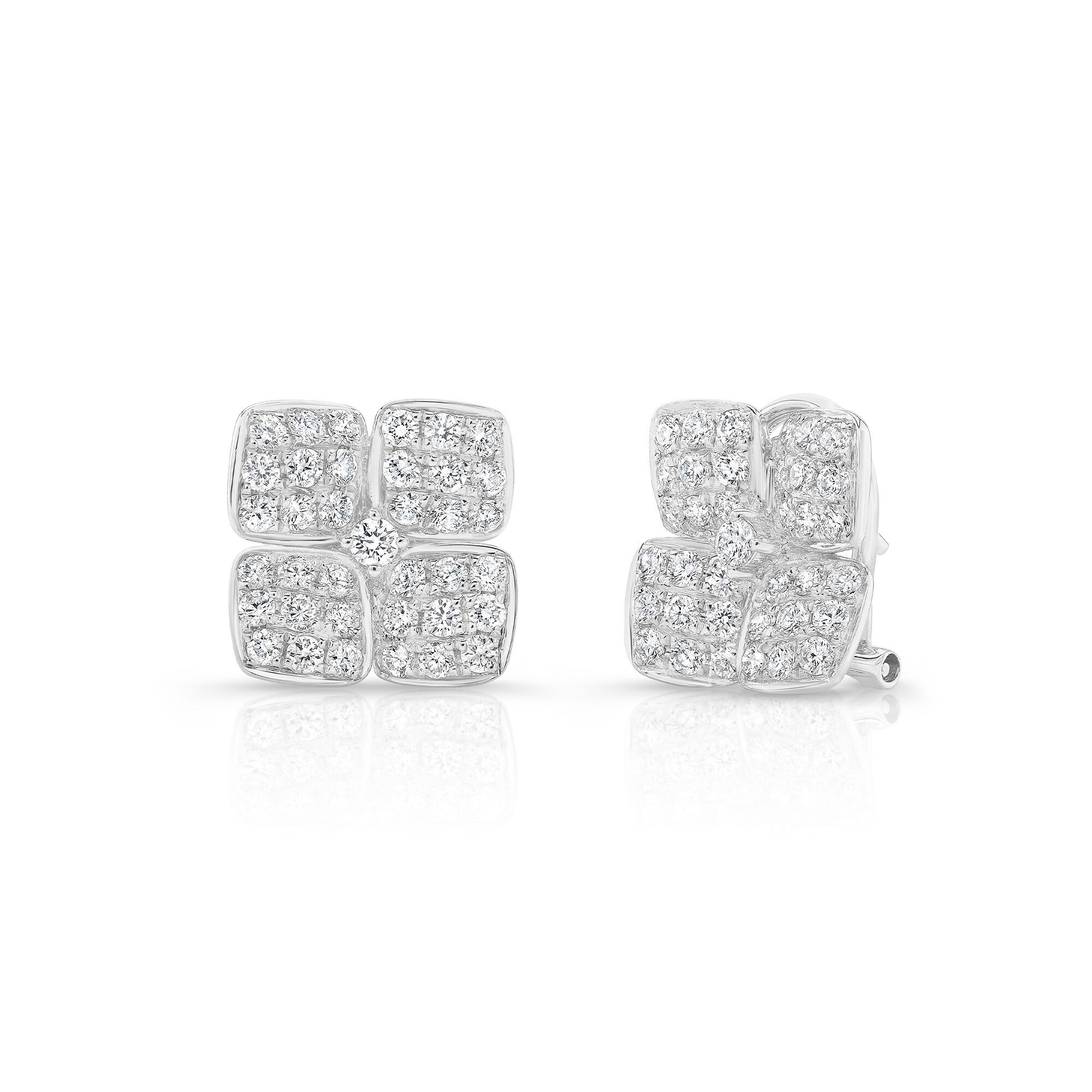 White gold store stud earrings canada
